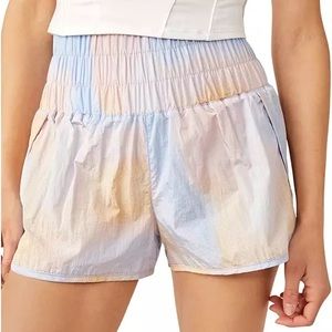 FP Movement Women's The Way Home Printed Shorts - Aura Combo NWT